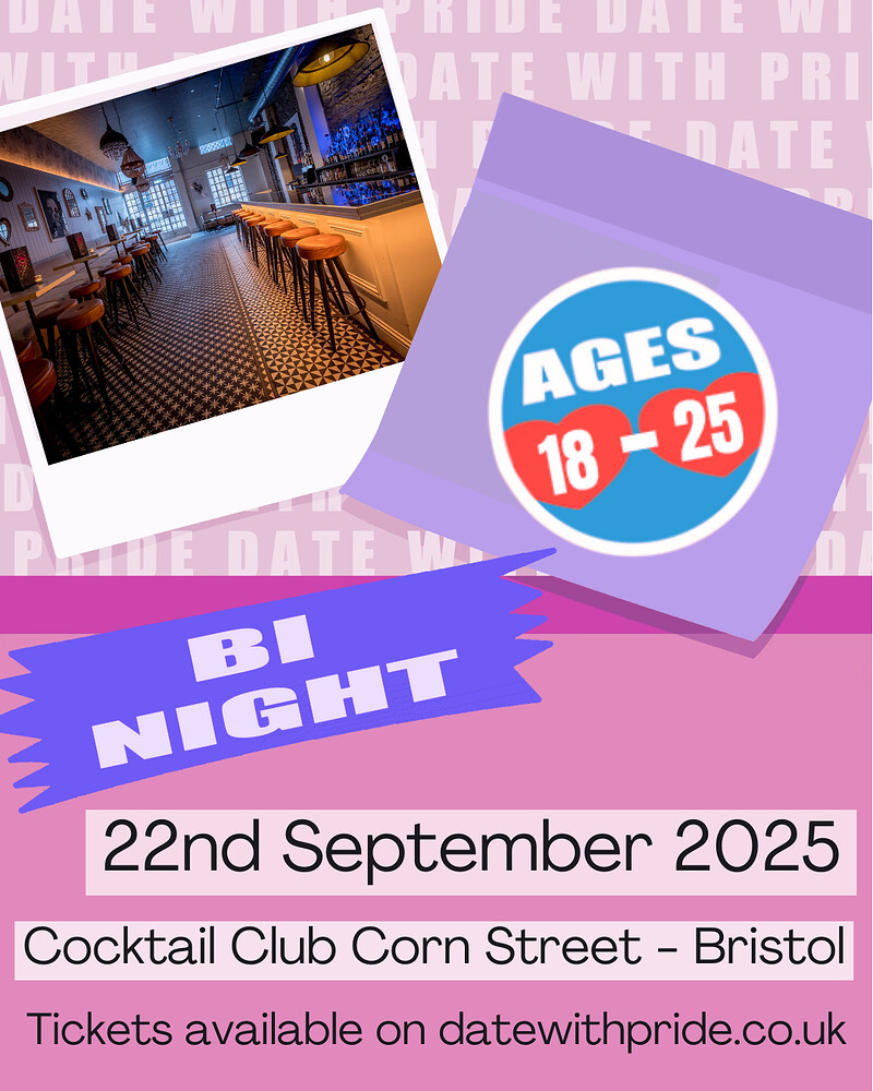 Bi Night - LGBTQ+ Speed Dating Bristol at Cocktail Club Corn Street Bristol