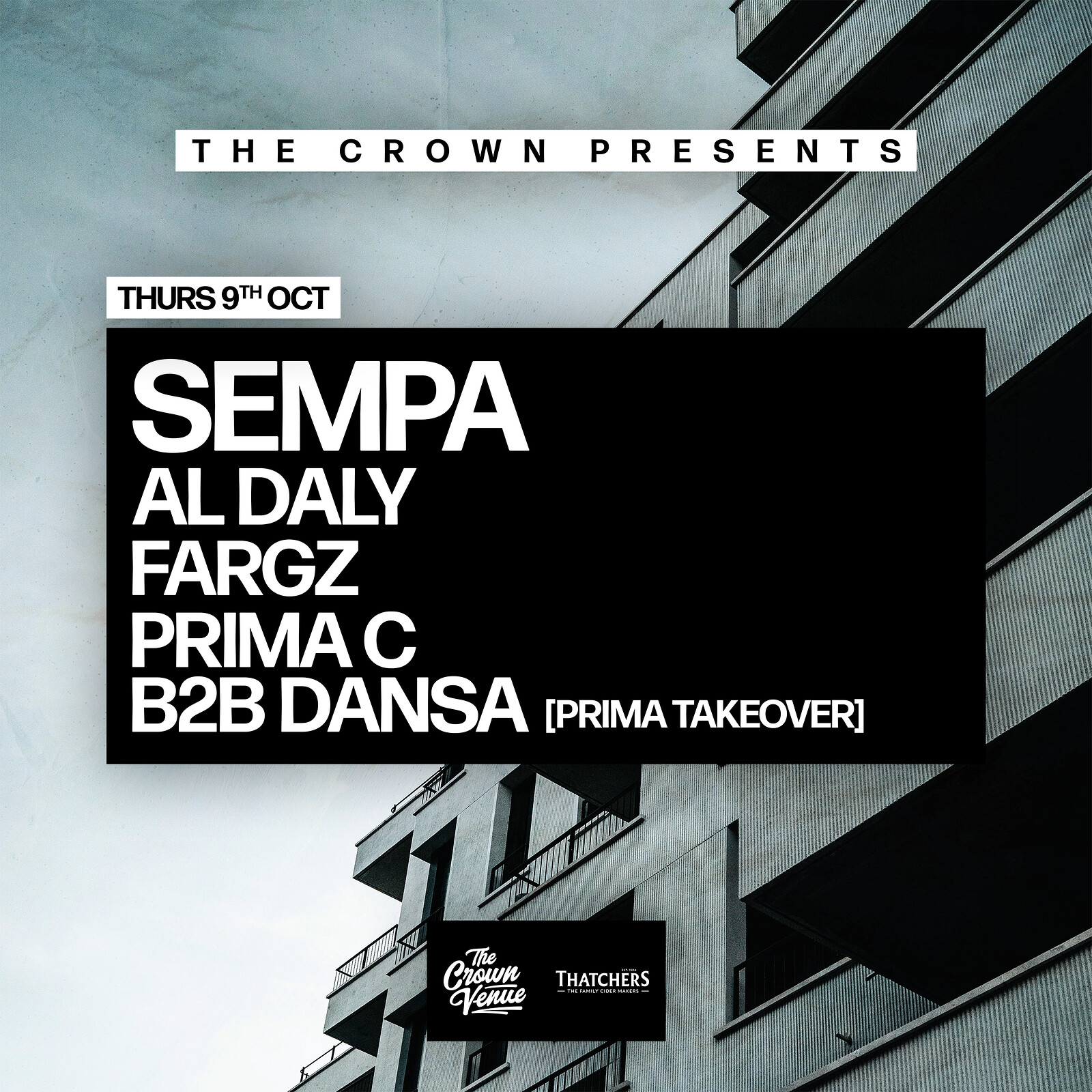 The Crown Presents: Sempa + Support at The Crown