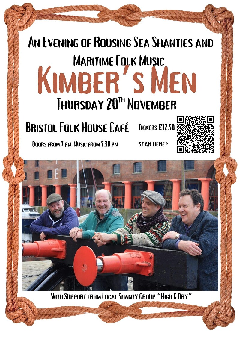 Kimber's Men at Bristol Folk House