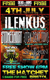 Ilenkus Plus 4 Bands at The Hatchet Inn