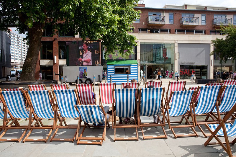 Watch Wimbledon - Cabot Circus at Cabot Circus