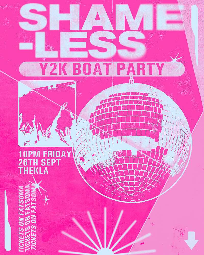 Shameless: Y2K Boat Party at Thekla