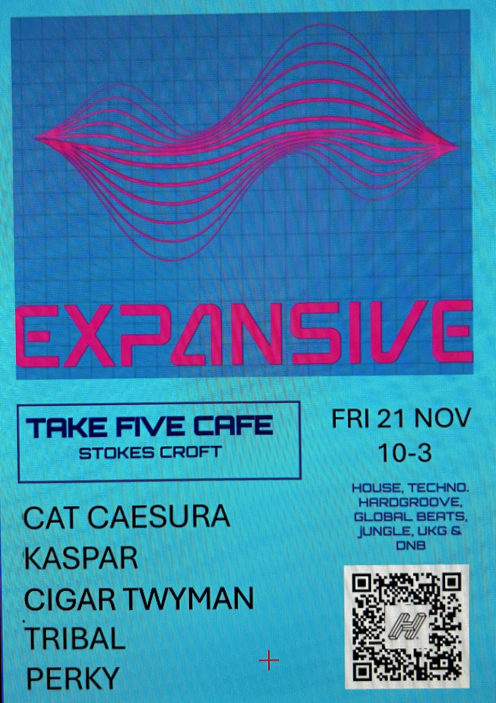EXPANSIVE at Take Five Cafe