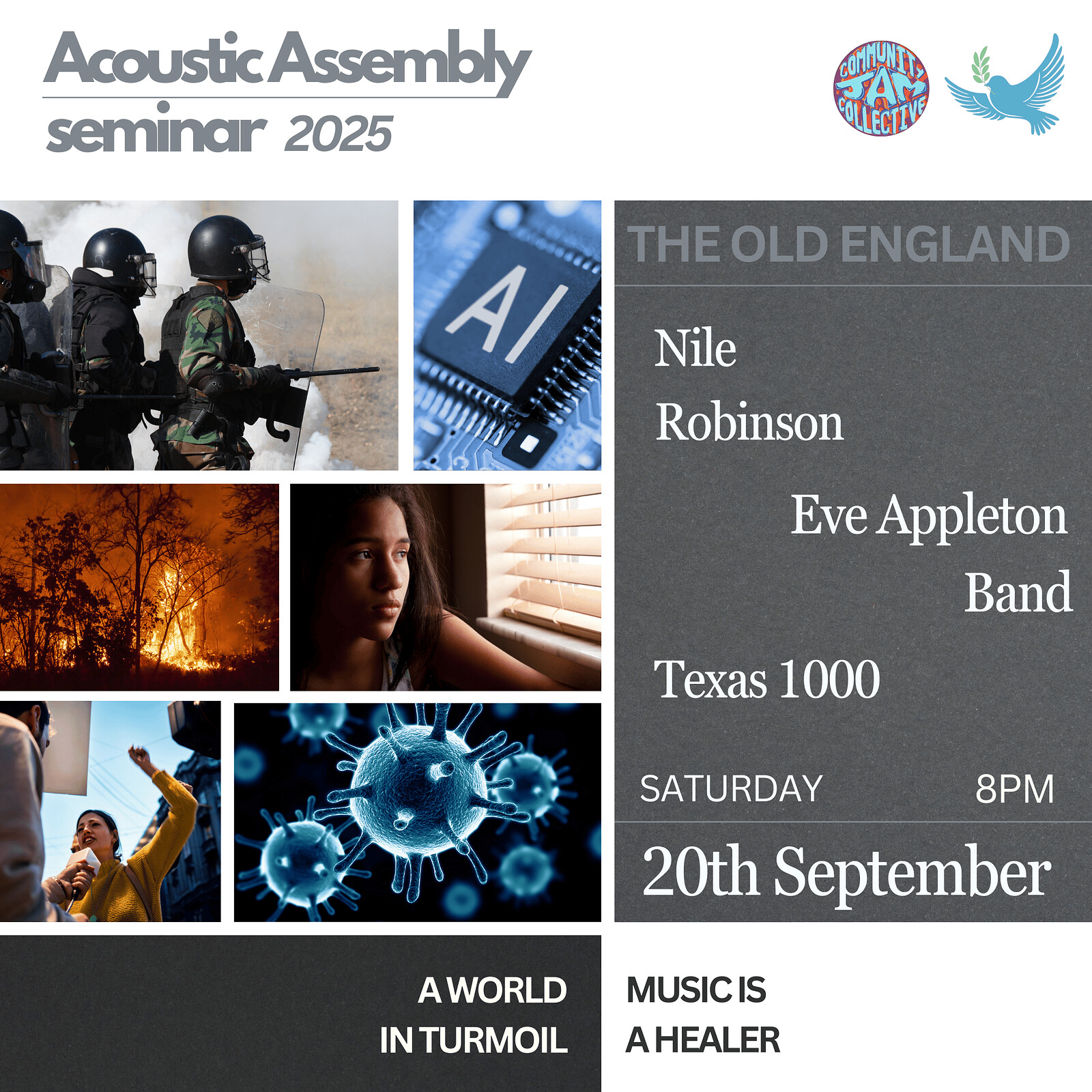 ACOUSTIC ASSEMBLY SEMINAR 2025 at The Old England Pub