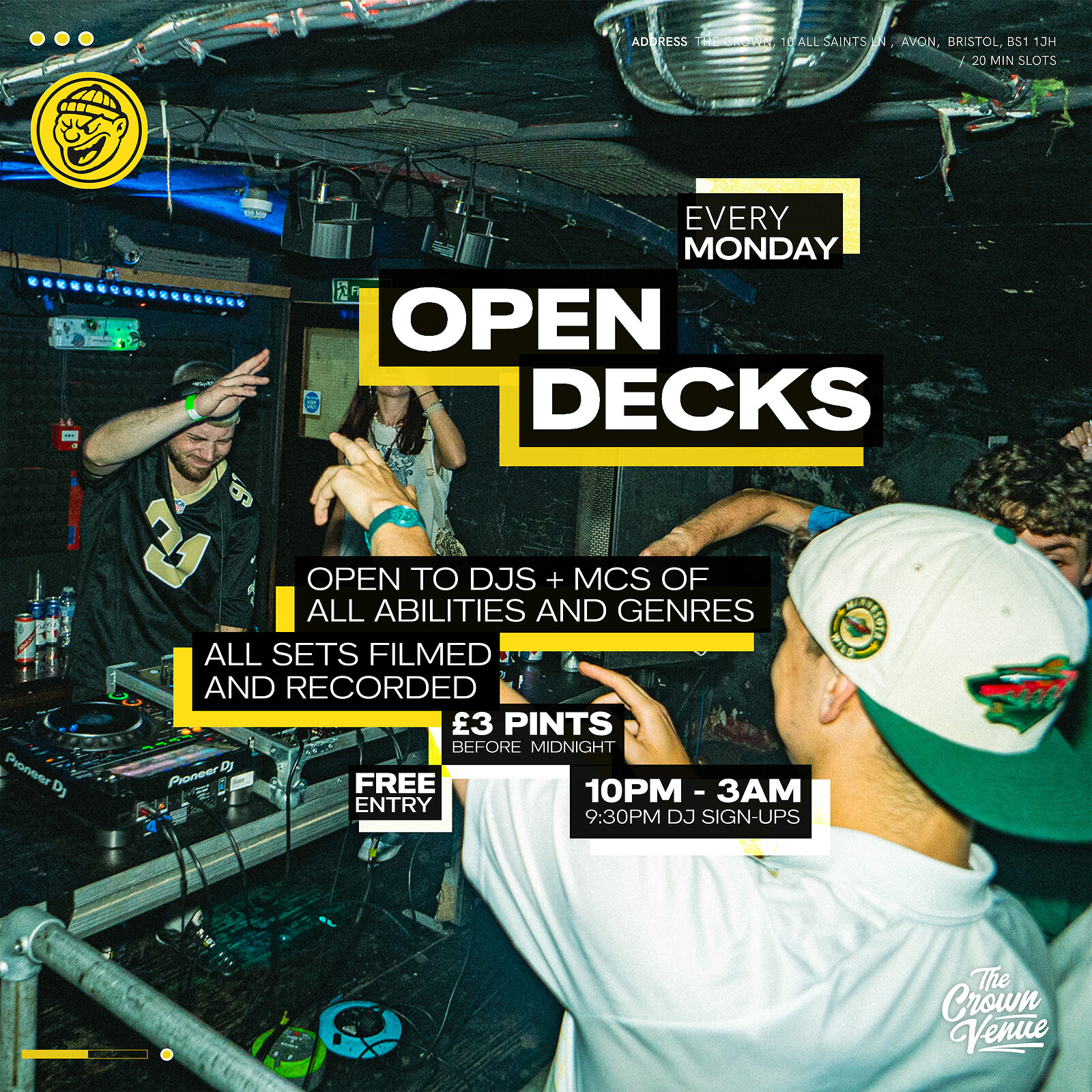 FatBelly Sound: Open Decks at The Crown