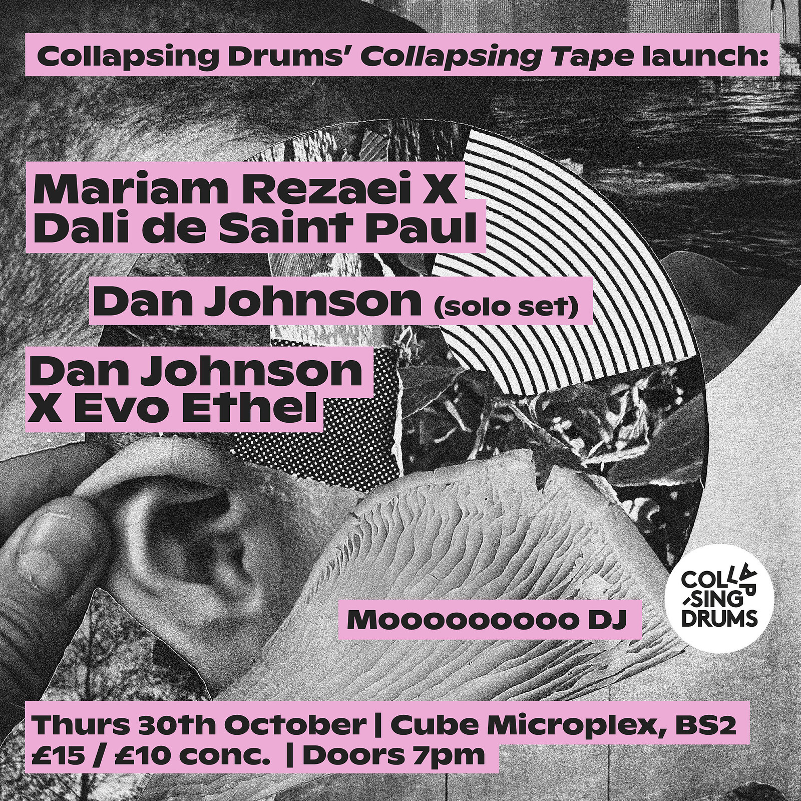 MARIAM REZAEI x DALI DE SAINT PAUL | DAN JOHNSON  | DAN JOHNSON x EVO ETHEL at The Cube