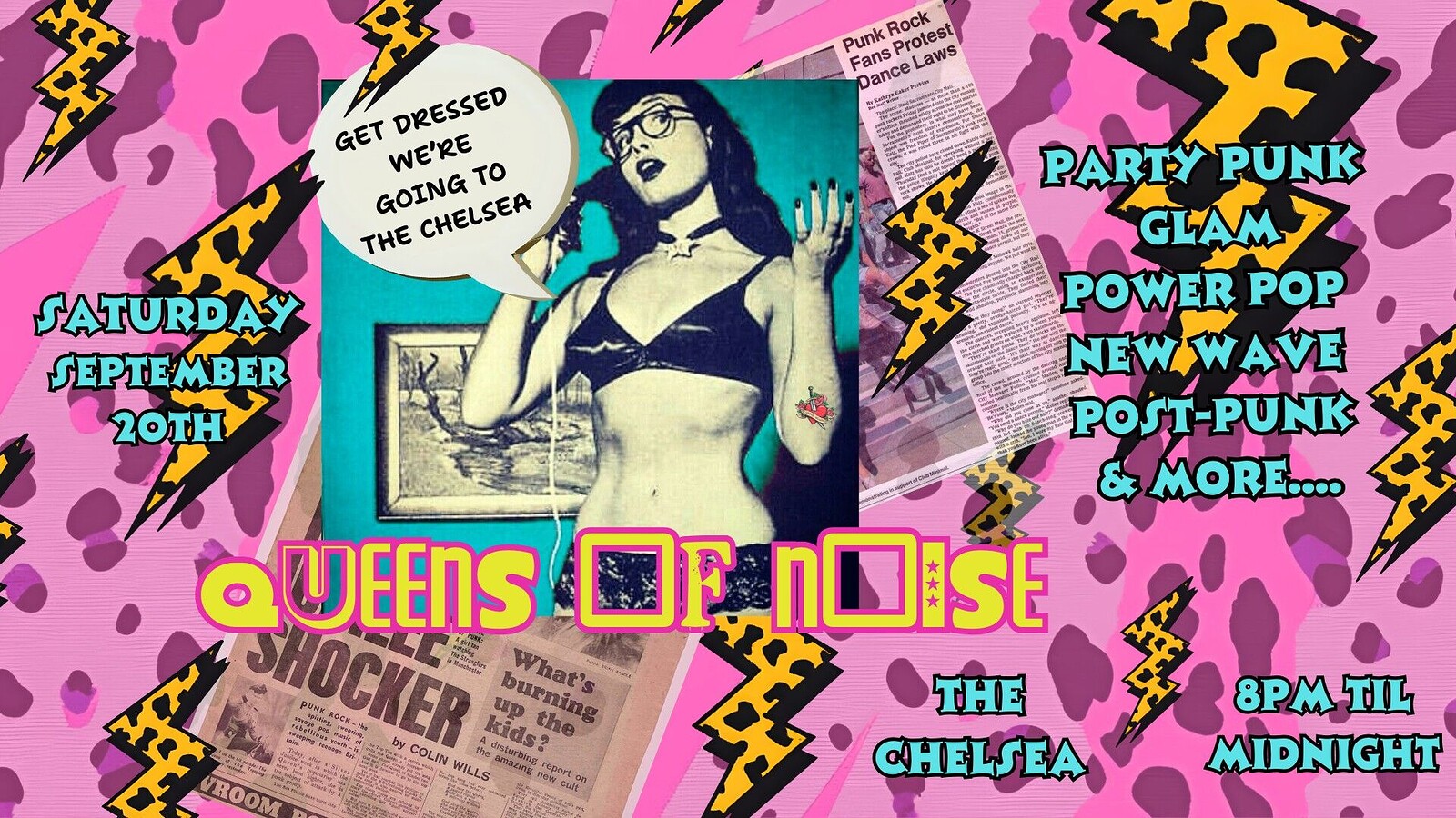Queens of Noise at The Chelsea Inn