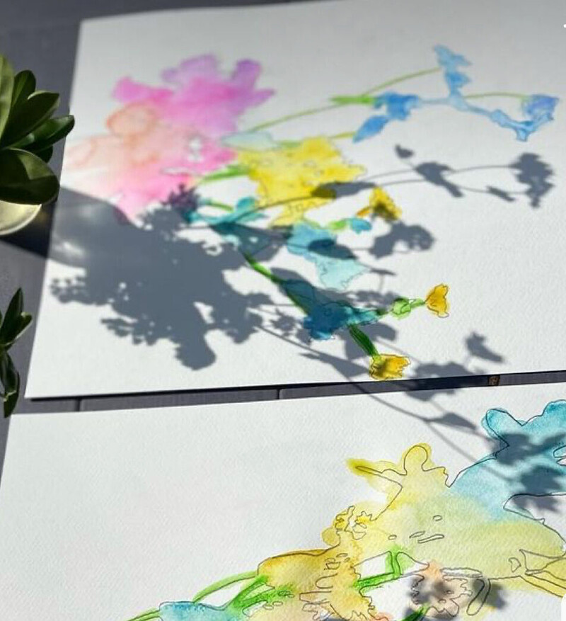 Dream and Make: Botanical Shadow Painting at Spike Island