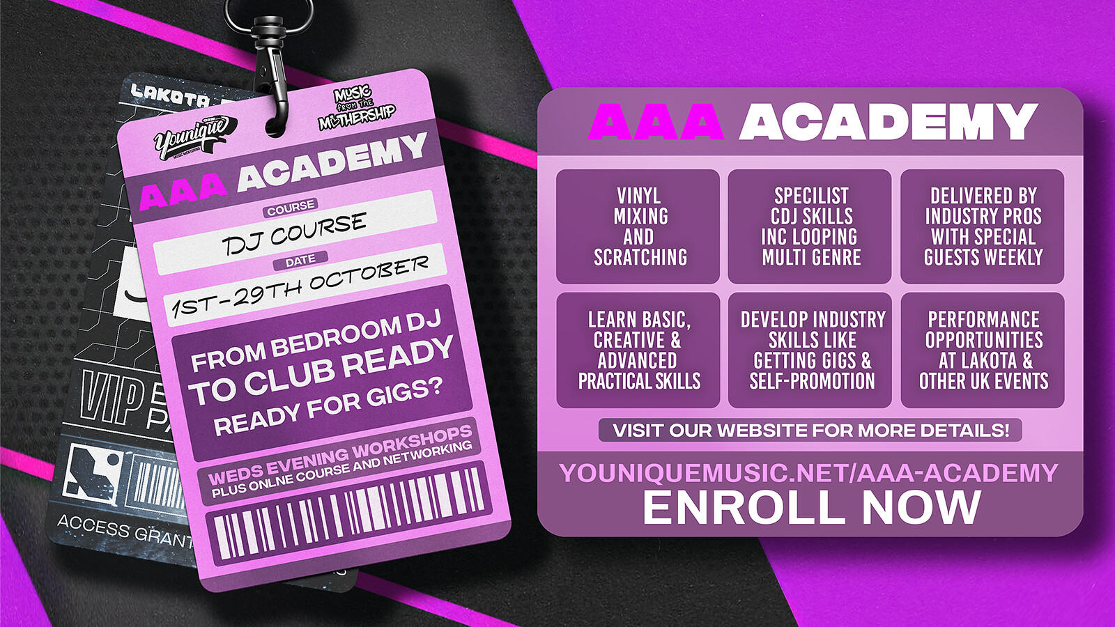 AAA Academy: October at Lakota