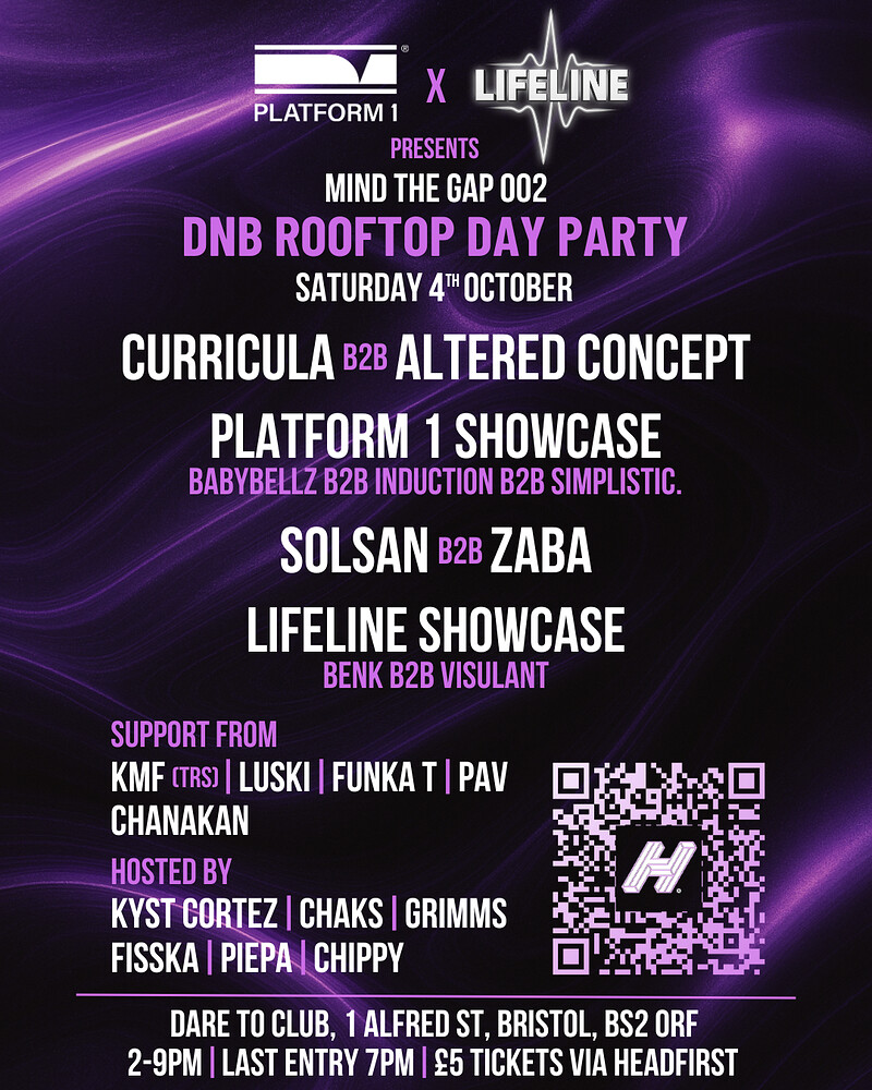 Platform 1 x Lifeline Presents: Mind The Gap 002 at Dare to Club