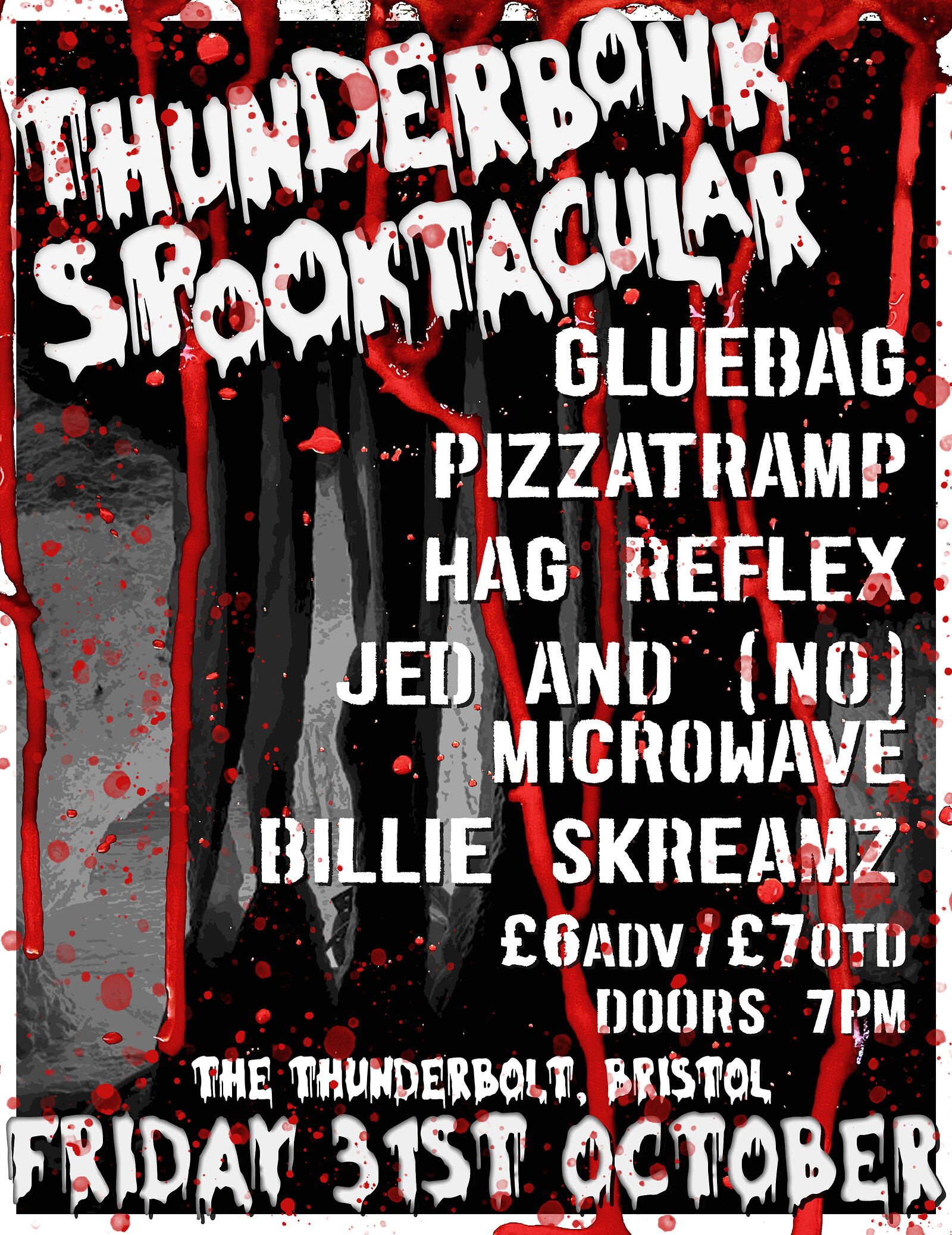 THUNDERBONK SPOOKTACULAR......A Halloween Night of Punk musical madness at The Thunderbolt