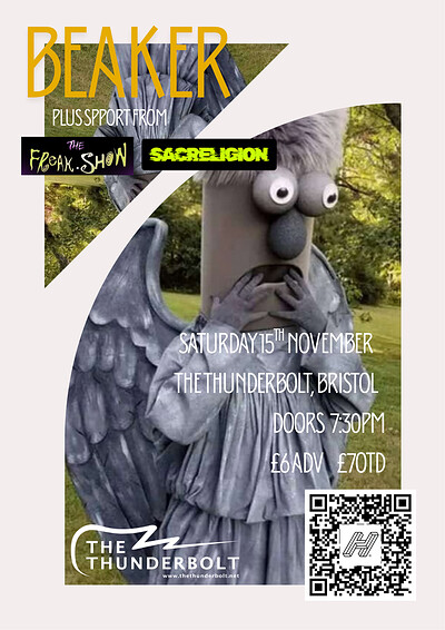 BEAKER // The Freakshow// Sac Religion at The Thunderbolt