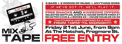 Mix Tape at The Hatchet Inn