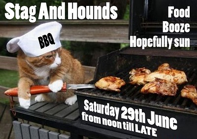 Bbq at Stag And Hounds