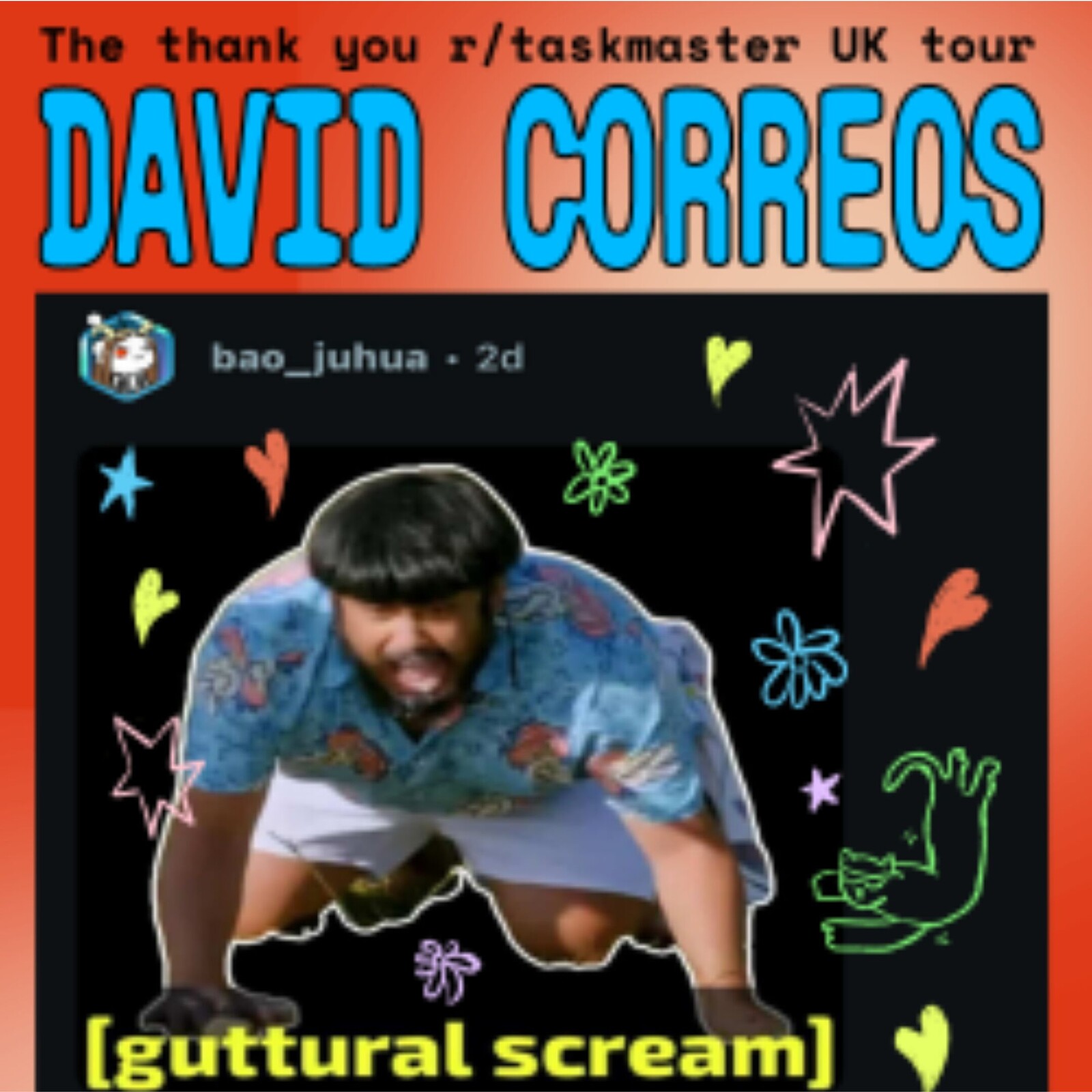 David Correos - Thank You r/taskmaster Tour at The Gaffe Comedy Club