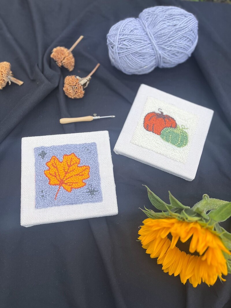 Punch Needle Class: Autumn Wall Art at Wiper and True Taproom, Old Market
