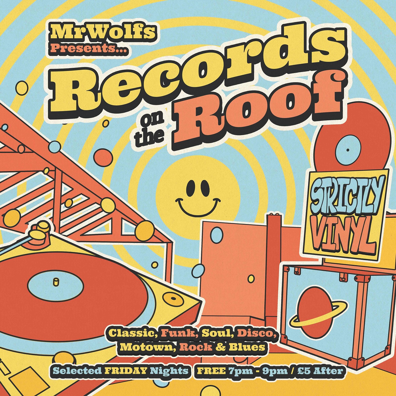 In The Groove at Mr Wolfs Rooftop