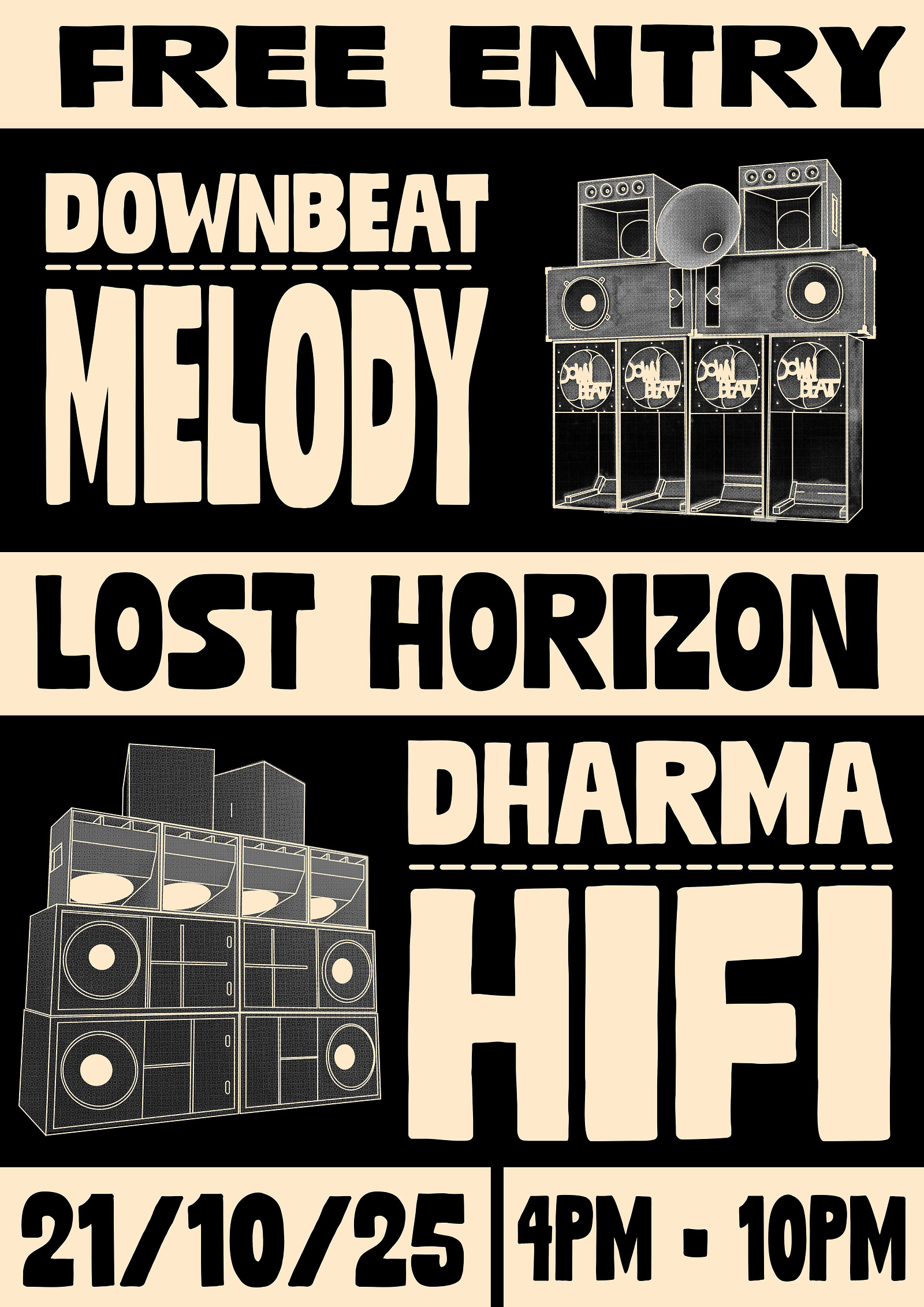 DHARMA HIFI X DOWNBEAT MELODY at Lost Horizon
