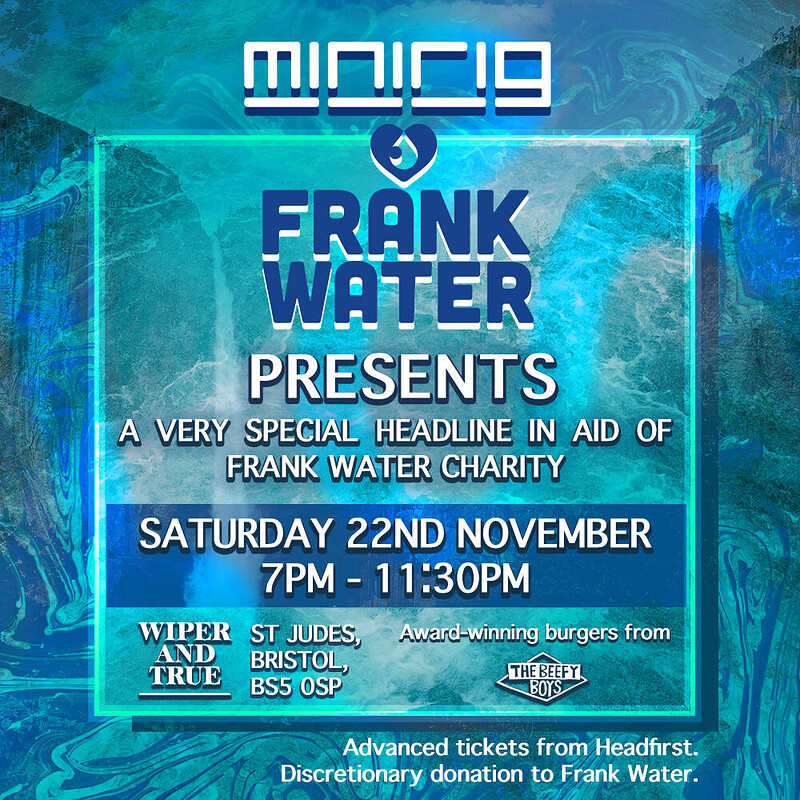Minirig & Frank Water presents a very special headliner at Wiper & True Tap Room Old Market