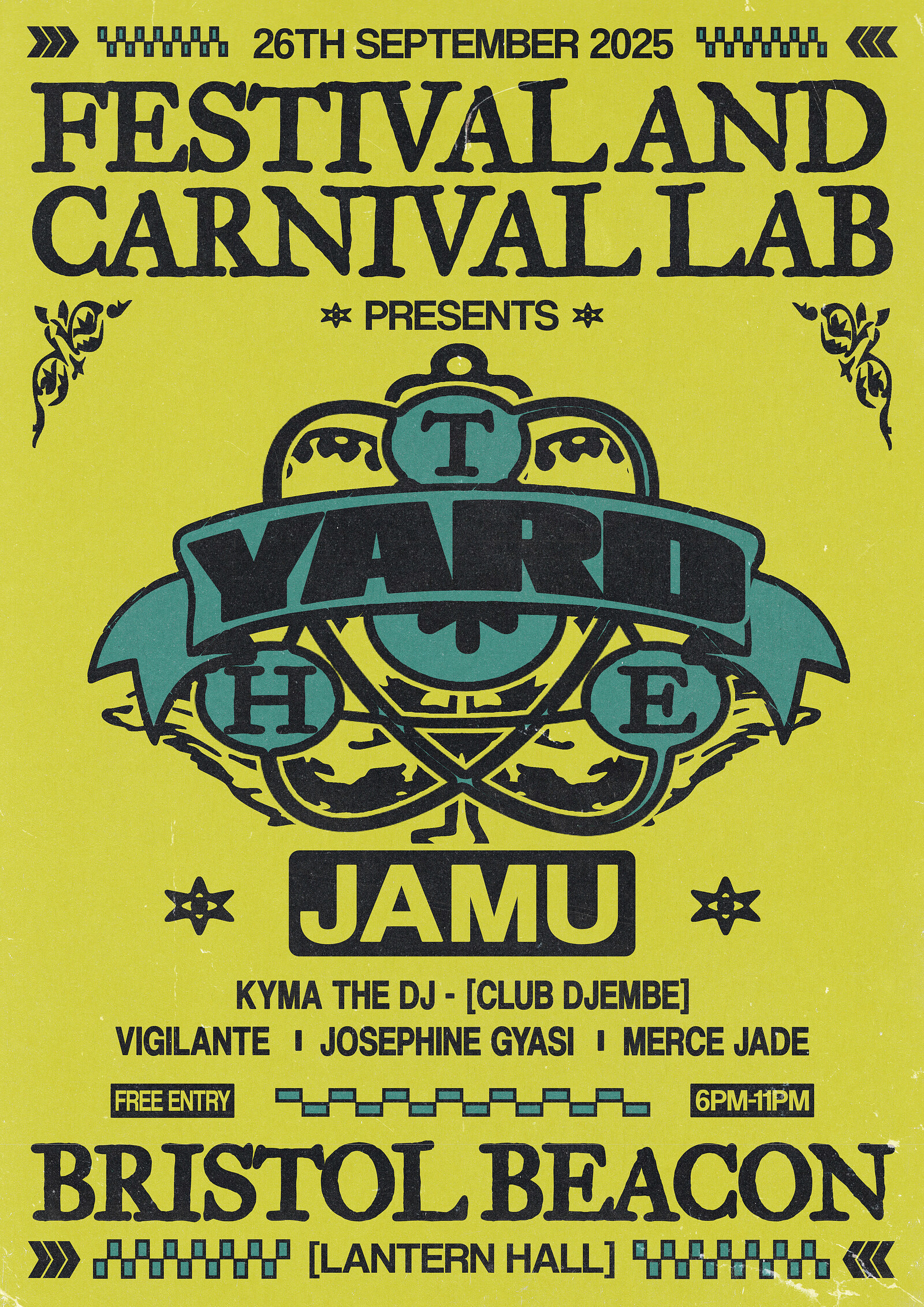 Festival & Carnival Lab present: The Yard at Bristol Beacon