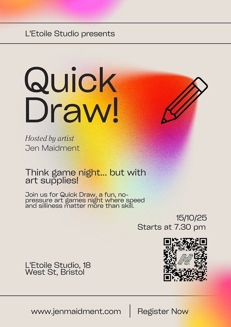 Quick Draw: A Fast-Paced Creative Game Night at L'Étoile Studio