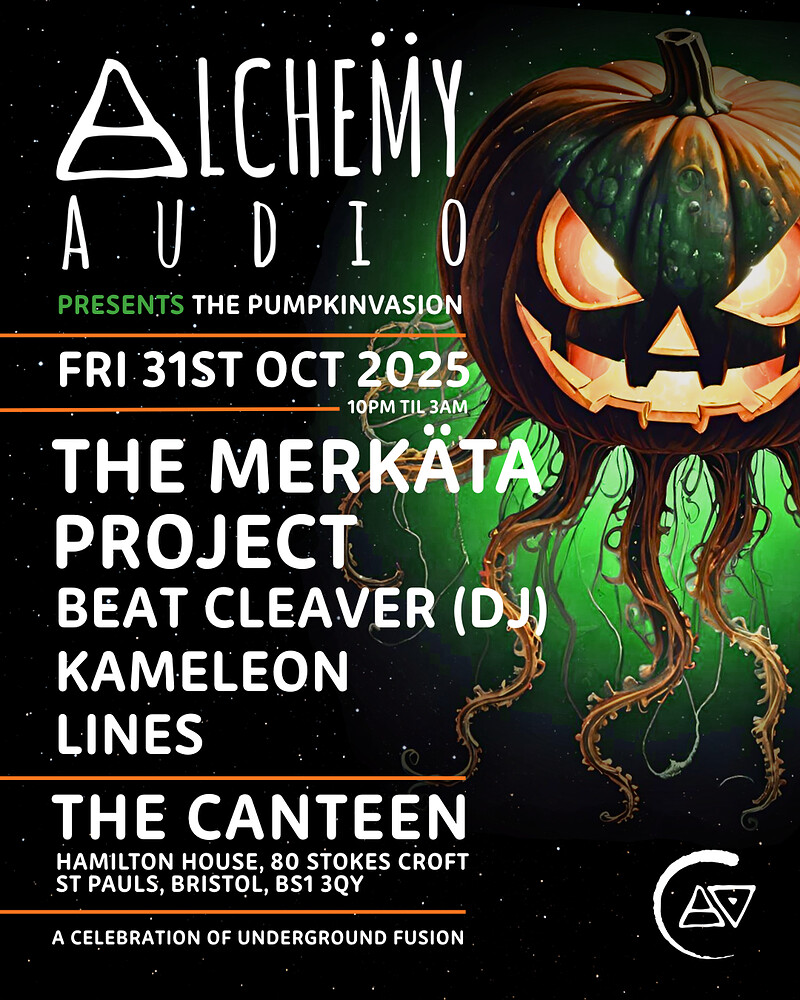 Alchemy Audio Halloween Special w/ The Merkata Project at The Canteen