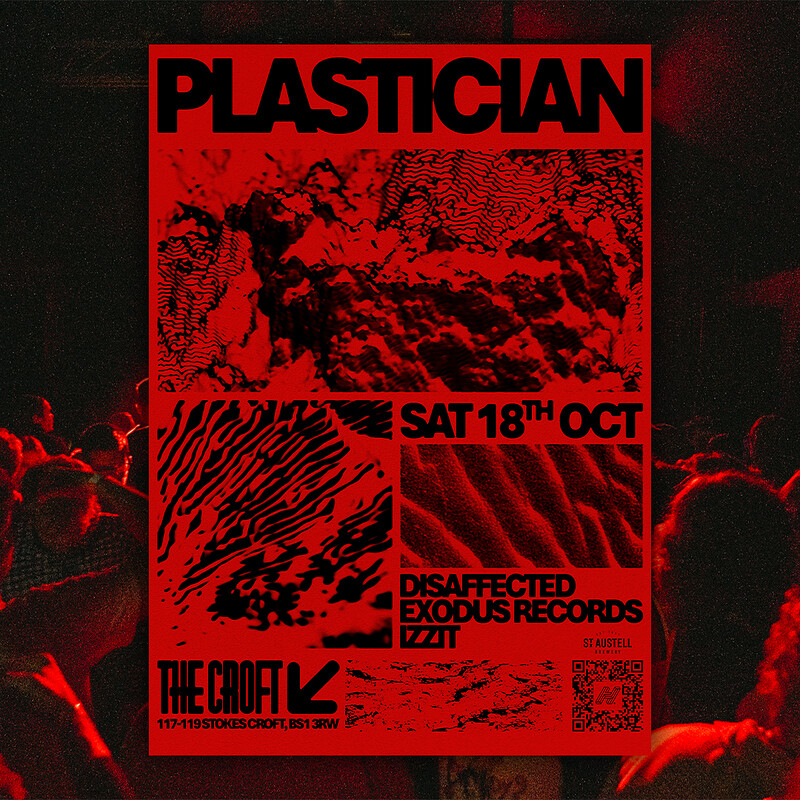 The Croft Presents: Plastician, Disaffected, Exodus Records + Izzit at The Croft