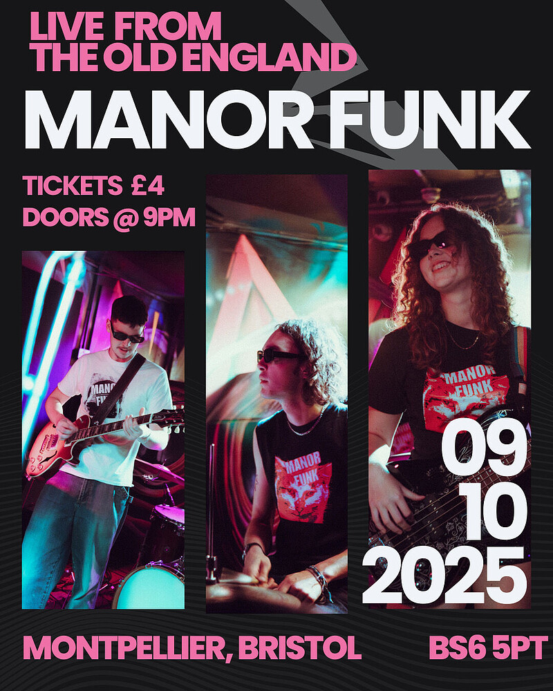 Manor Funk at the Old England at The Old England Pub