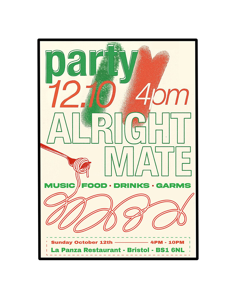 AlrightMate X La Panza Day Party at La Panza Restaurant