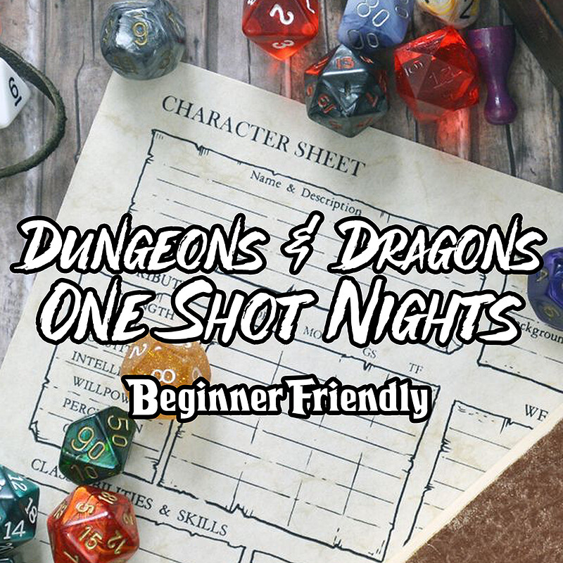 Dungeons & Dragons One Shots Nights at The Greenbank Pub