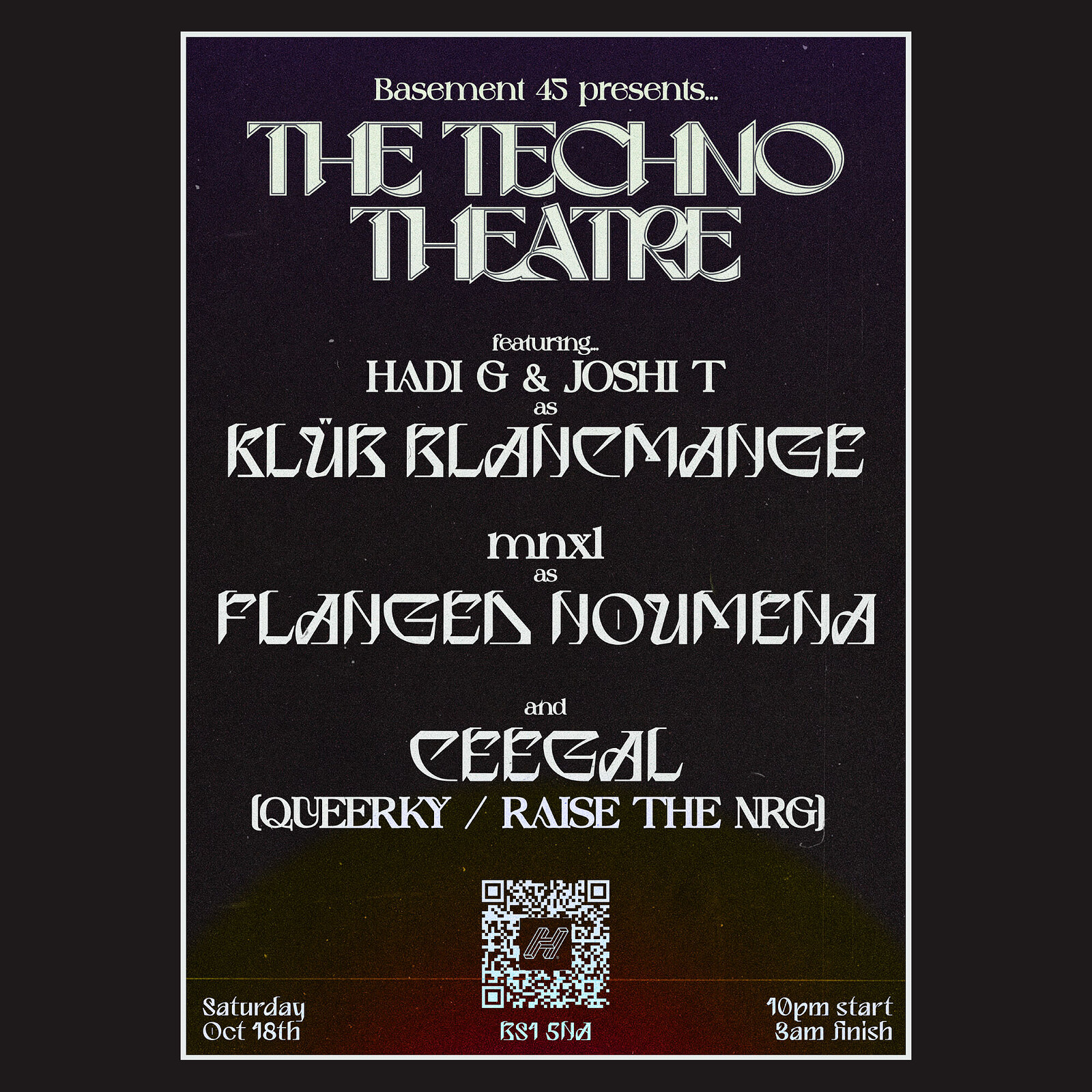 THE TECHNO THEATRE at Basement 45