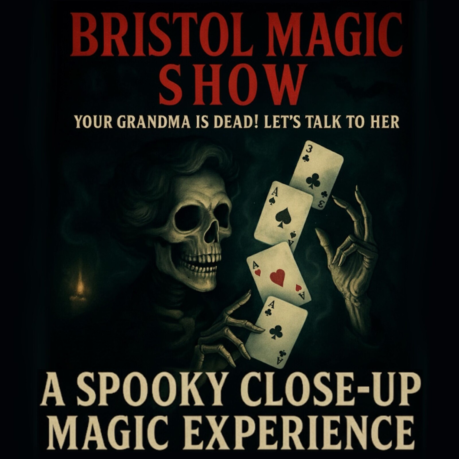 Your Grandma Is Dead Lets Talk To Her at Bristol Magic Theatre