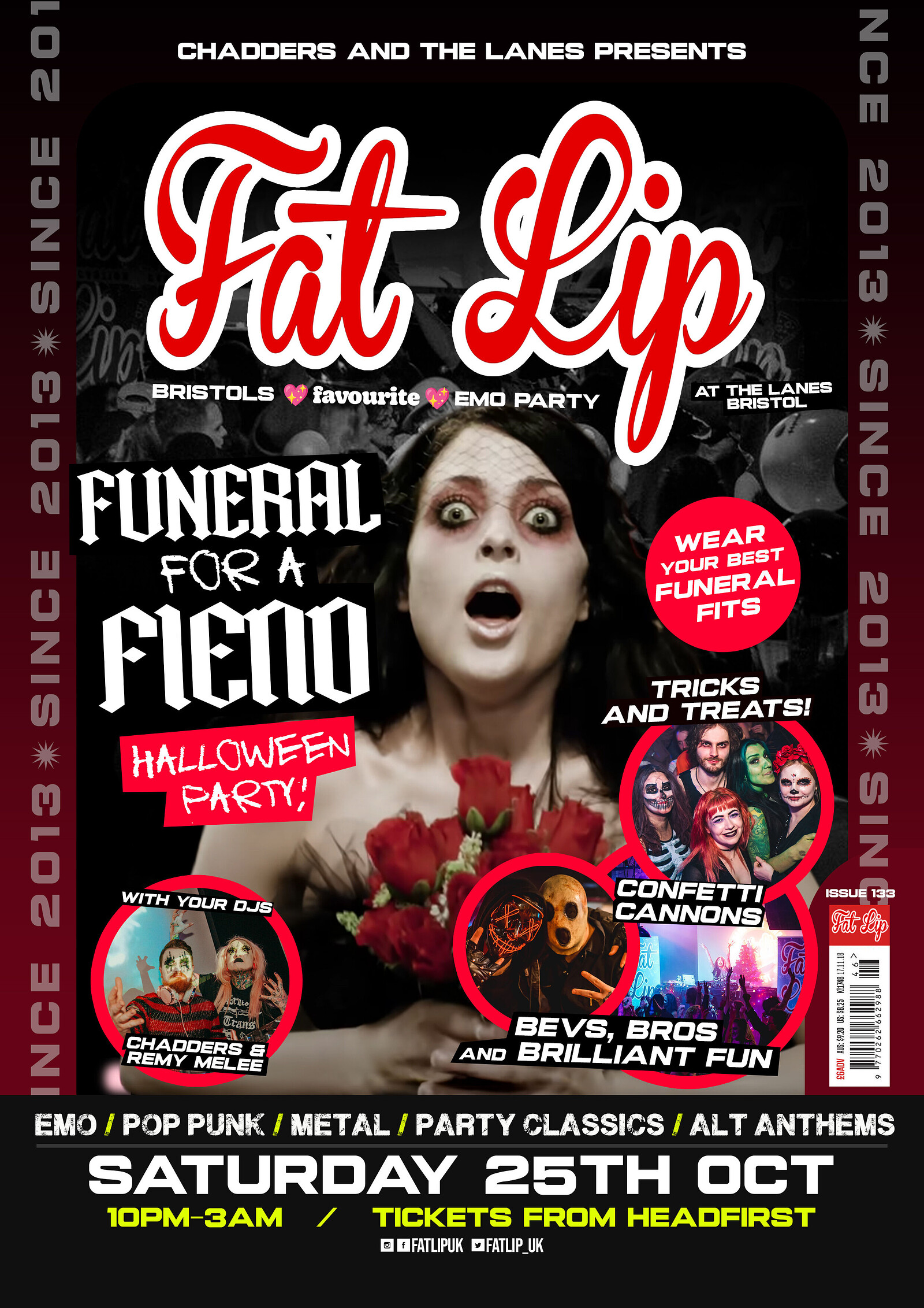 FAT LIP - Funeral For A FIEND Halloween Party at The Lanes