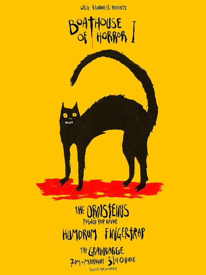 THE ORNSTEINS/HUMDRUM/FINGERTRAP at The Grain Barge