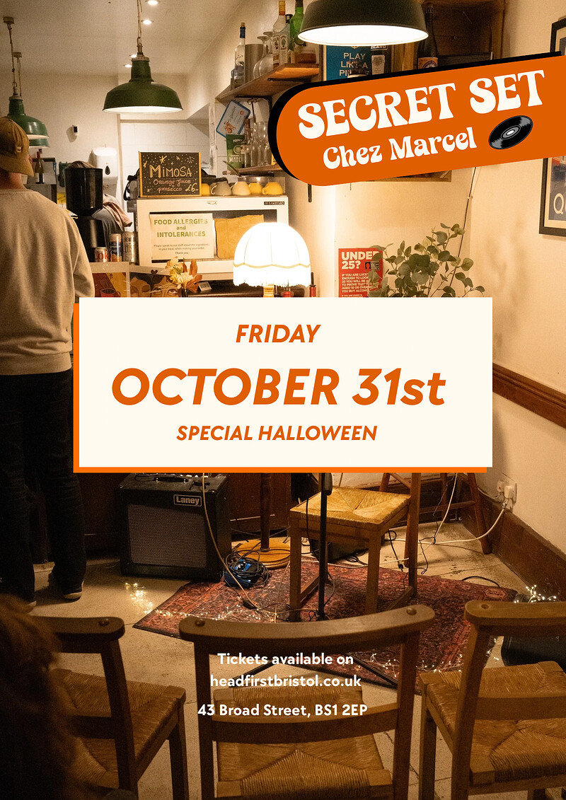 SECRET SET at Chez Marcel at Chez Marcel