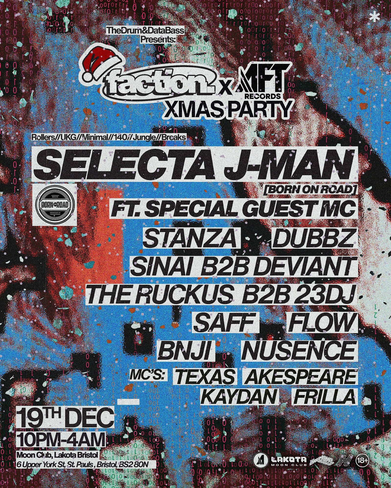 Faction x AFT: Xmas Party at Lakota