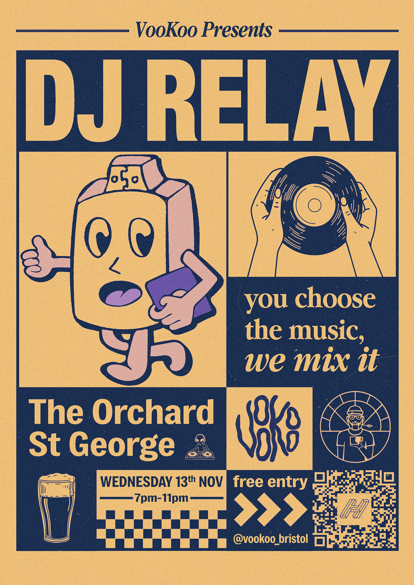 VOOKOO: DJ RELAY at The Orchard Coffee & Co