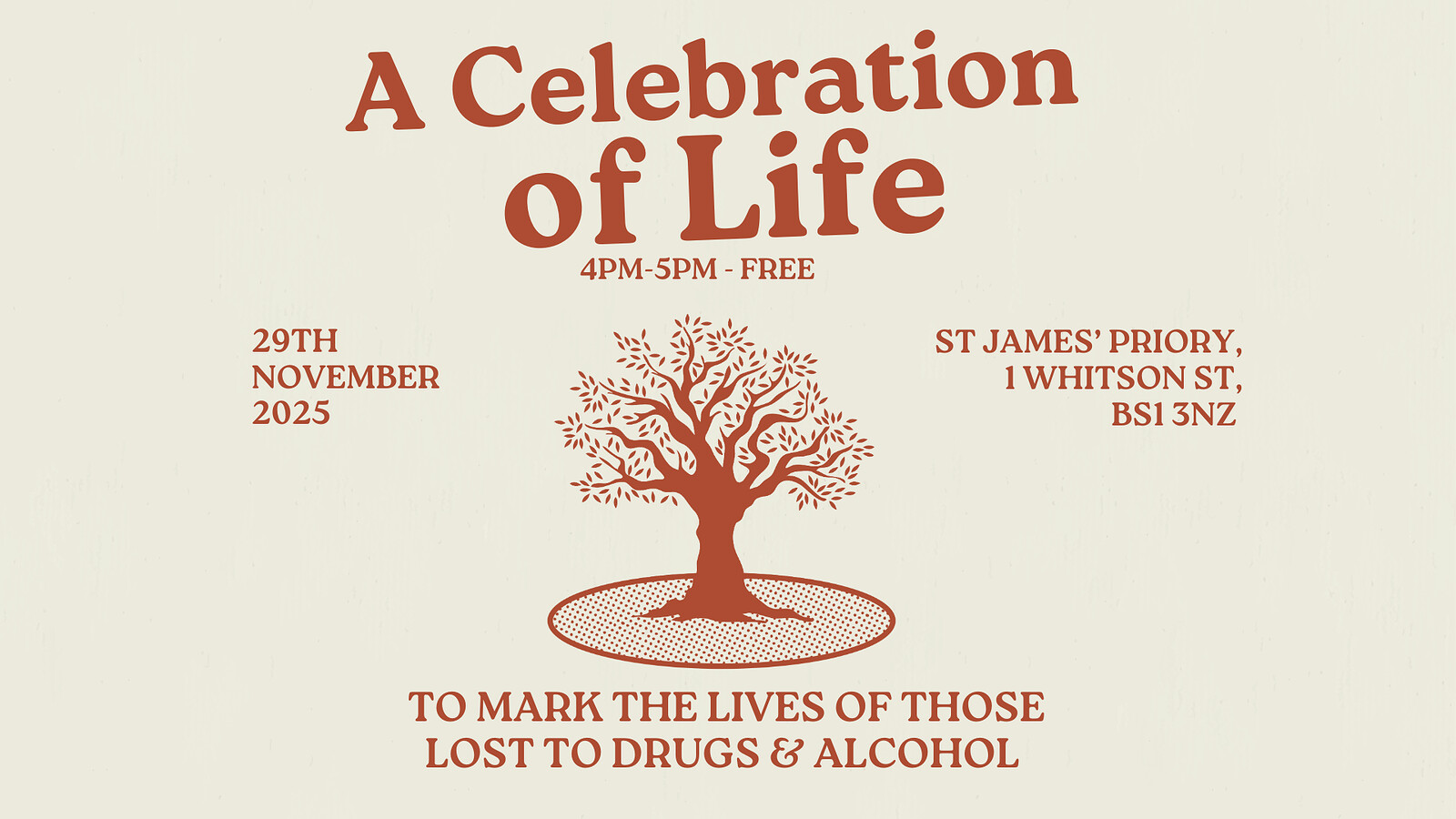 A Celebration of Life 2025 at St James' Priory