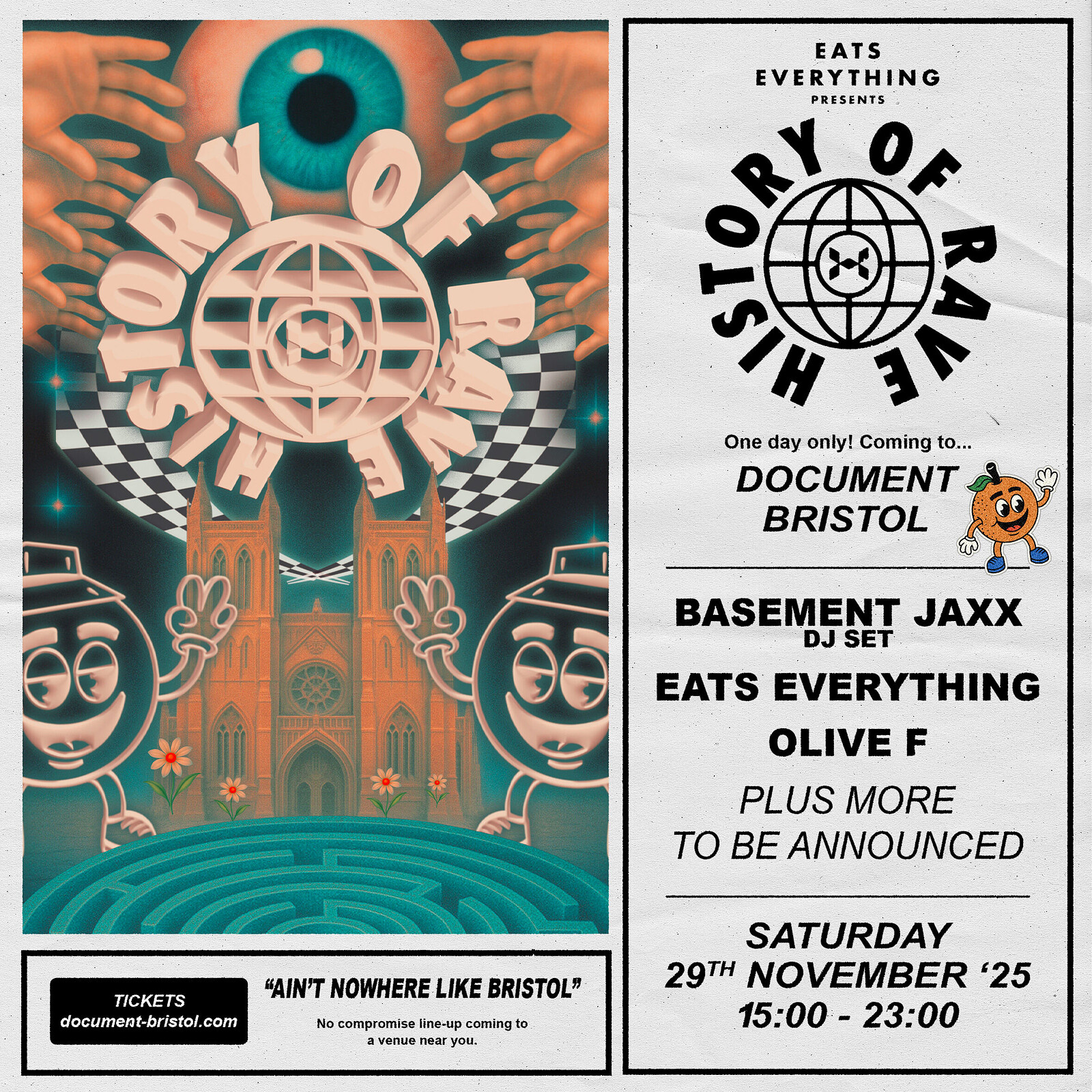History of Rave - Bristol: Basement Jaxx, Eats Everything at DOCUMENT