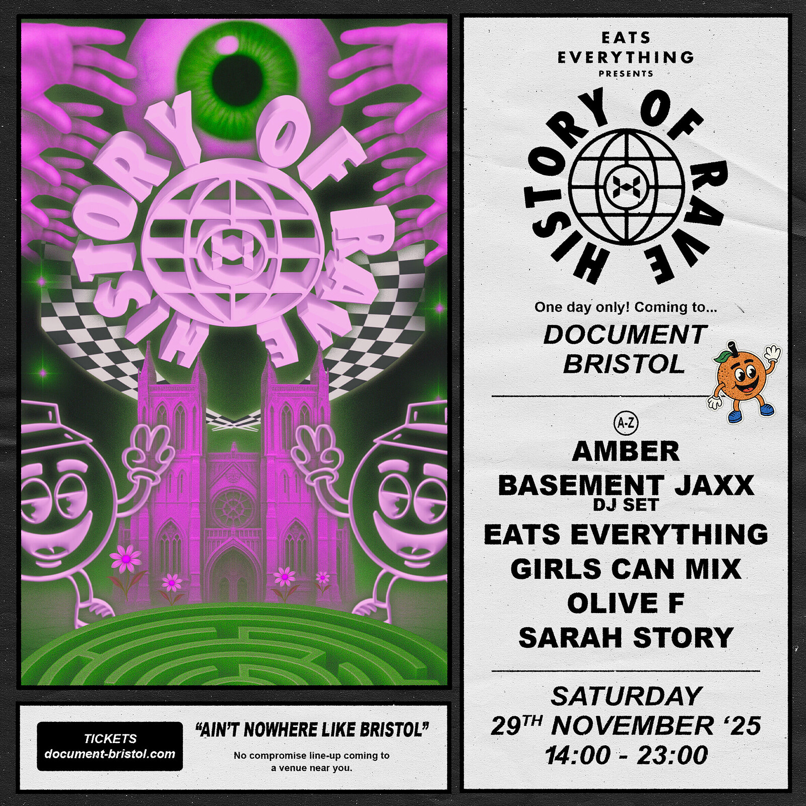History of Rave - Bristol: Basement Jaxx, Eats Everything at DOCUMENT