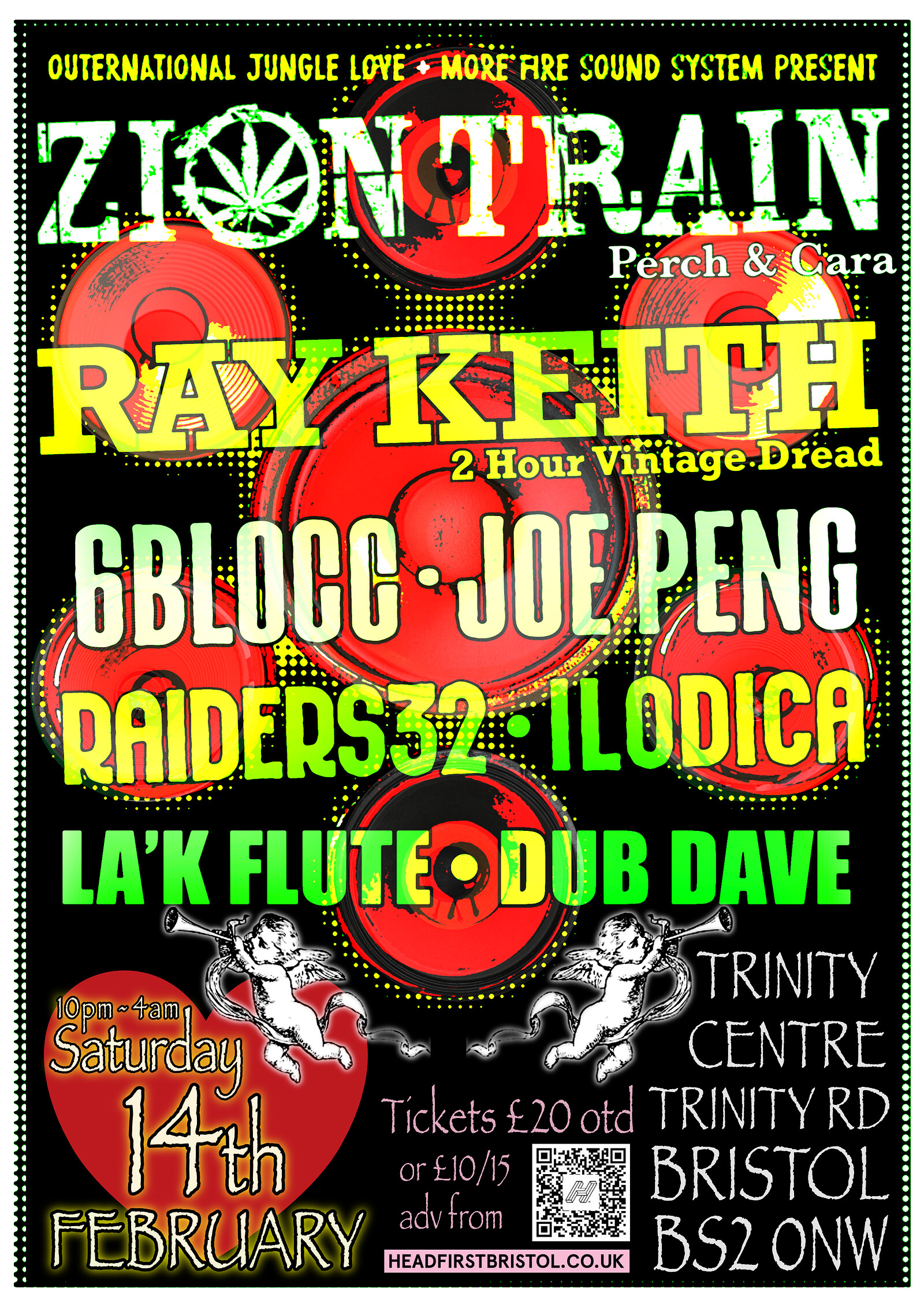 Outernational Jungle Love - Morefiresoundsystem at The Trinity Centre