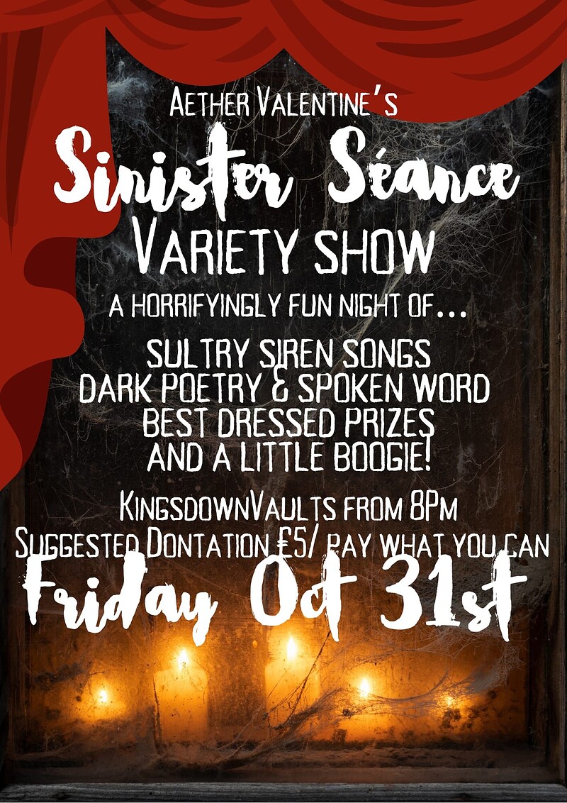 Aether Valentine's Sinister Séance at Kingsdown Vaults
