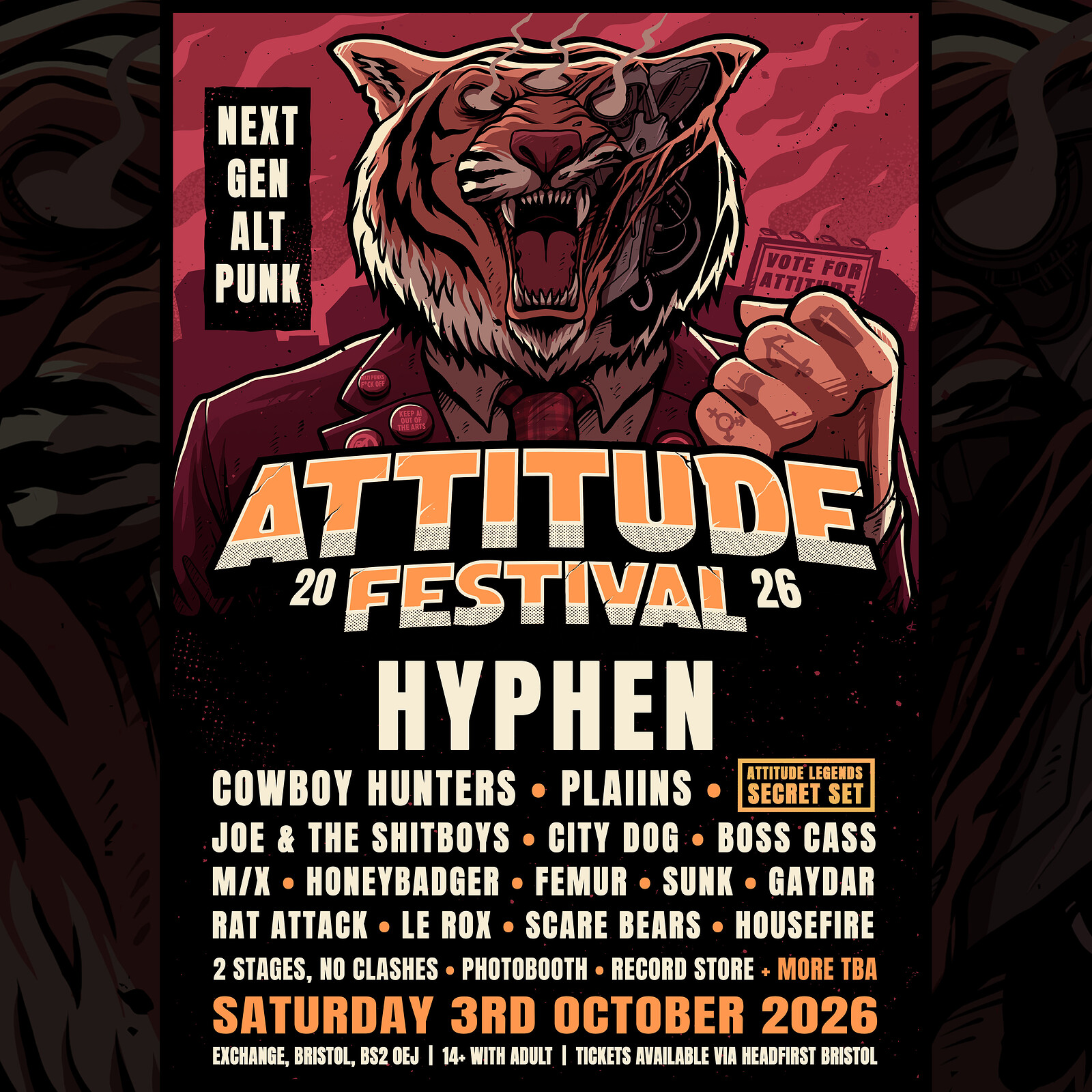 Attitude Festival 2026 at Exchange