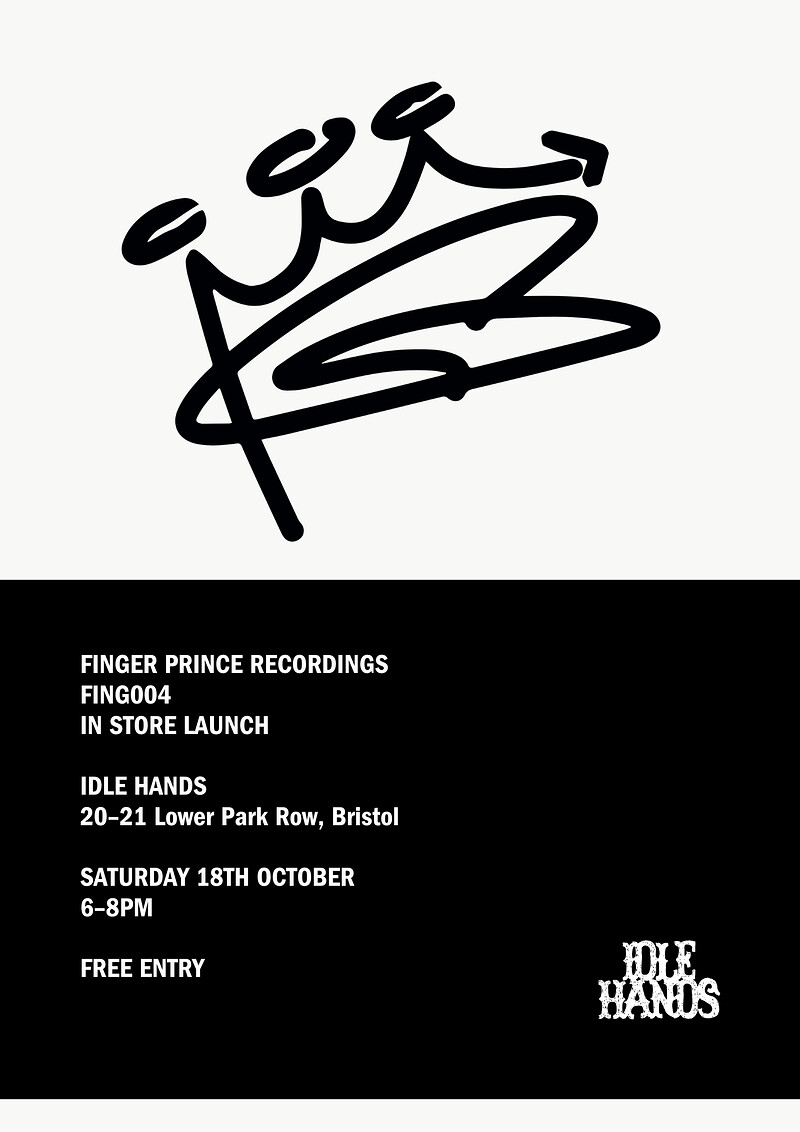 Finger Prince Records and friends in store at Idle Hands