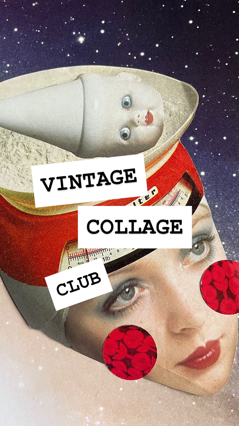 VINTAGE COLLAGE CLUB at The Old Market Assembly