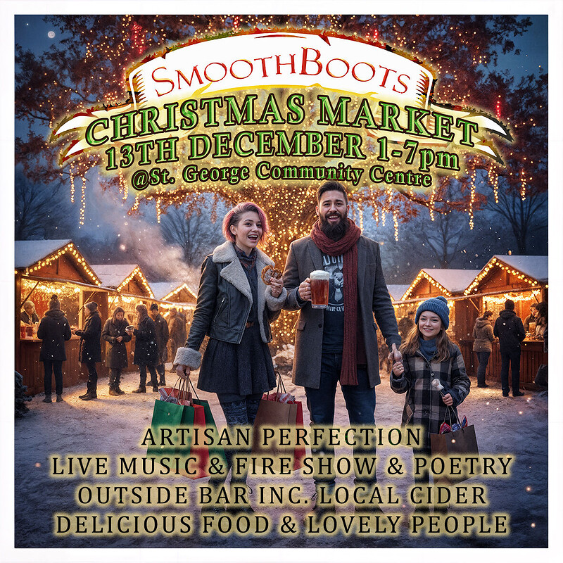SmoothBoots Christmas Market at St George Community Centre