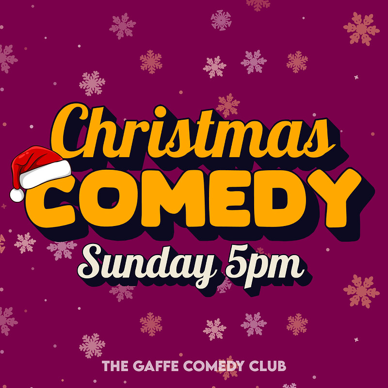 Sunday Christmas Comedy Special at The Gaffe Comedy Club