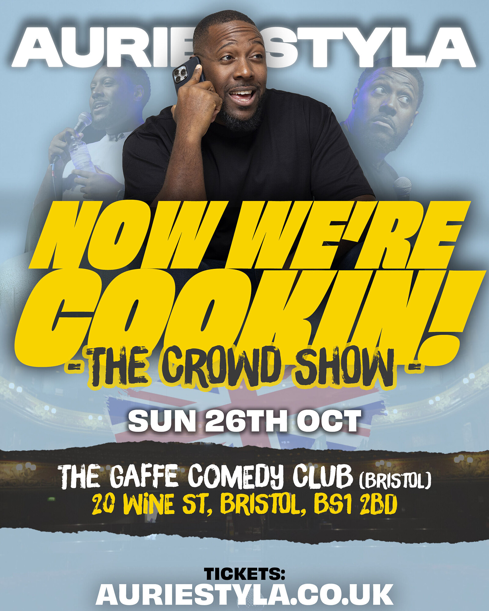Aurie Styla: Now We're Cookin' at The Gaffe Comedy Club