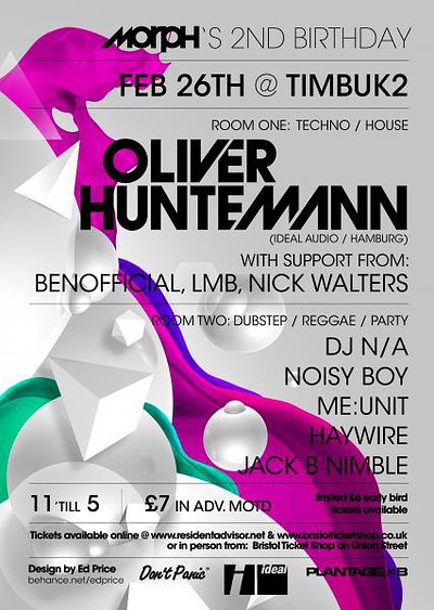 Morph. Feat Or Huntemann at Timbuk2