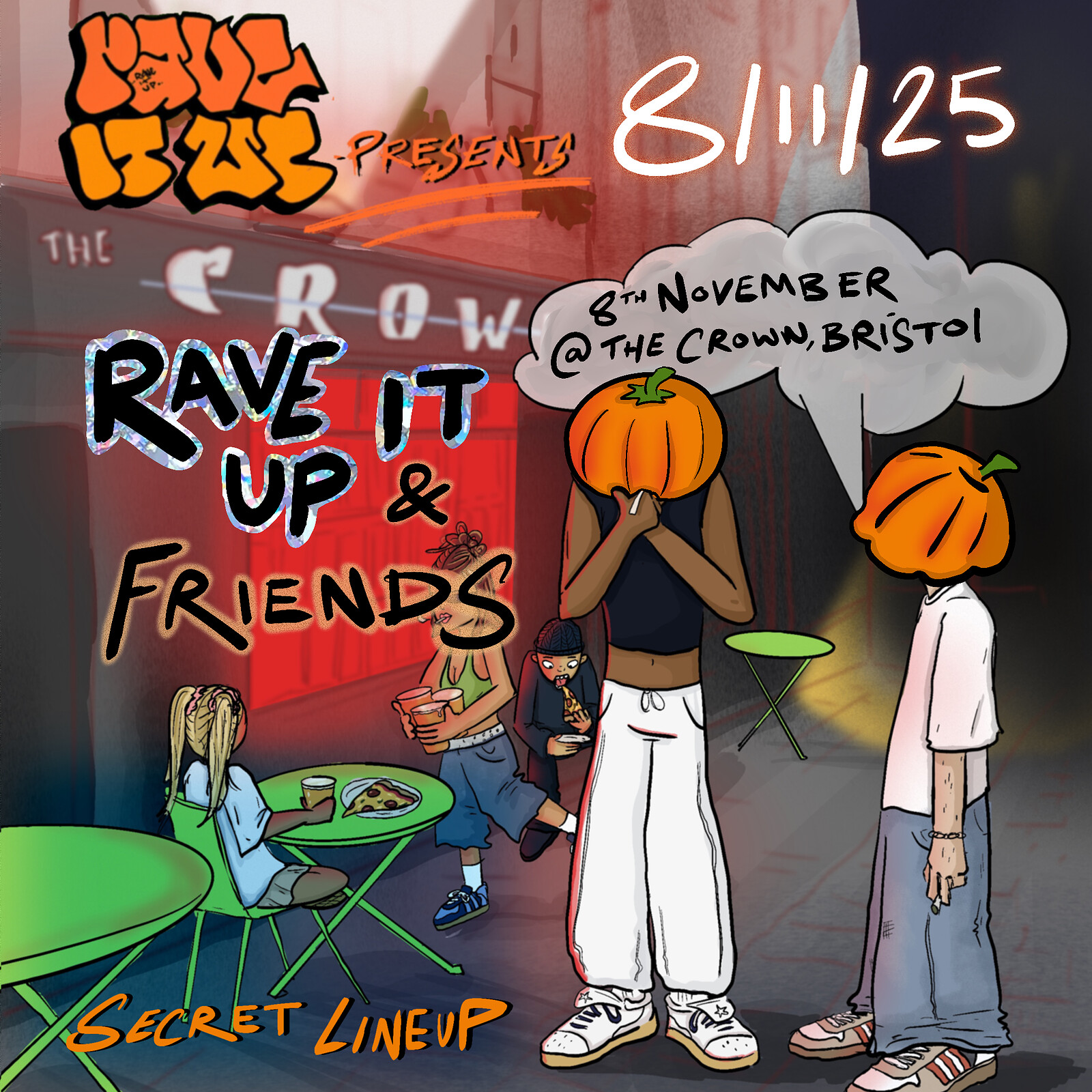 Rave it up: Secret Lineup Party at The Crown